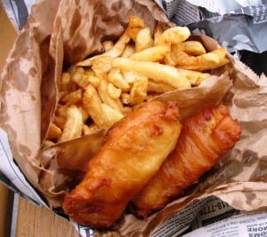 La comida mas famosa de Inglaterra: Fish and Chips